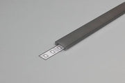 DIOFLEX afdækning C sort f/alu profil 1m