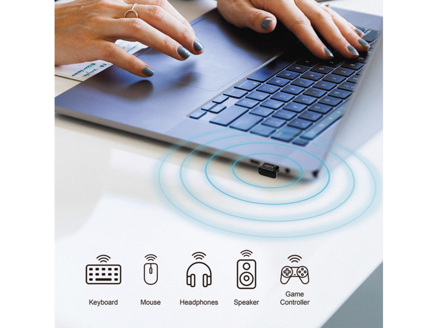 USB 2.0 Bluetooth v5.3 adapter - Micro (20m)