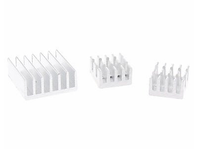 Køleprofil-sæt til Raspberry Pi 3B/3B+/4B (5 dele)