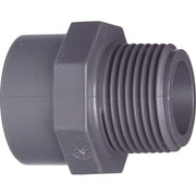 32 mm x 1" PVC overgang muffe/nippel