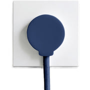 NORM flad stikprop, blå - Schuko