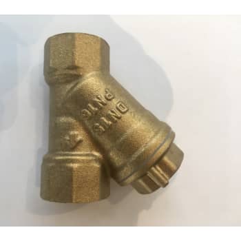 1.1/2" Snavssamler messing