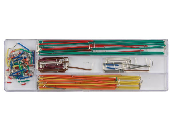 Loddefri forsøgsbord (Breadboard) + Lednings-lus sæt
