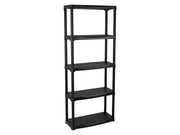 DIY plastreol med 5 hylder - 70 x 30 x 175,5 cm