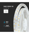 4.8W LED STRIP 6000K kold hvid IP65