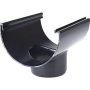 Plastmo tudstykke, 10", Ø75mm, sort