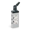 Manually operated valve-5/2 -1/8 -toggle switch358-990  MAN. VALVE SER. 3