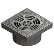 Ulefos 315 x 196 mm karm/rist m/lås, firkantet, fast, 12,5 t, GG