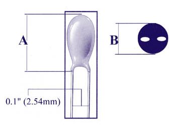 TANTAL kondensator 3,3uF / 35V
