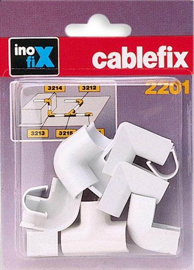 Cablefix ass. vinkler/samlinger 8mm f/2201