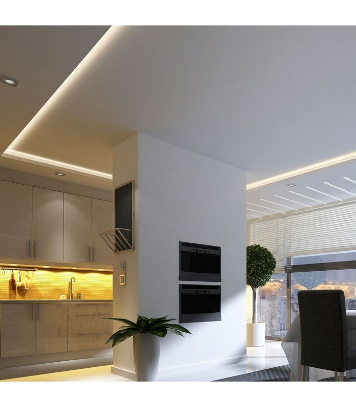 3,6W/M LED bånd, 3000K, 5 meter - 12V Varm hvid