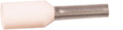 ISO. TERMINALRØR 0,5MM² L10 HVID