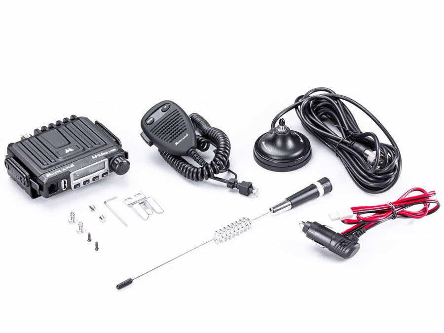 M-MINI USB sæt - Mini walkie-talkie m. antenne, 40 kanaler