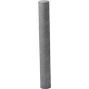 hanit palisade, rund, 10 x 60 cm, grå genbrugsplast