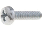 Krydskærv maskinskrue, panhoved - M2x6mm, PH1 (100 stk.)