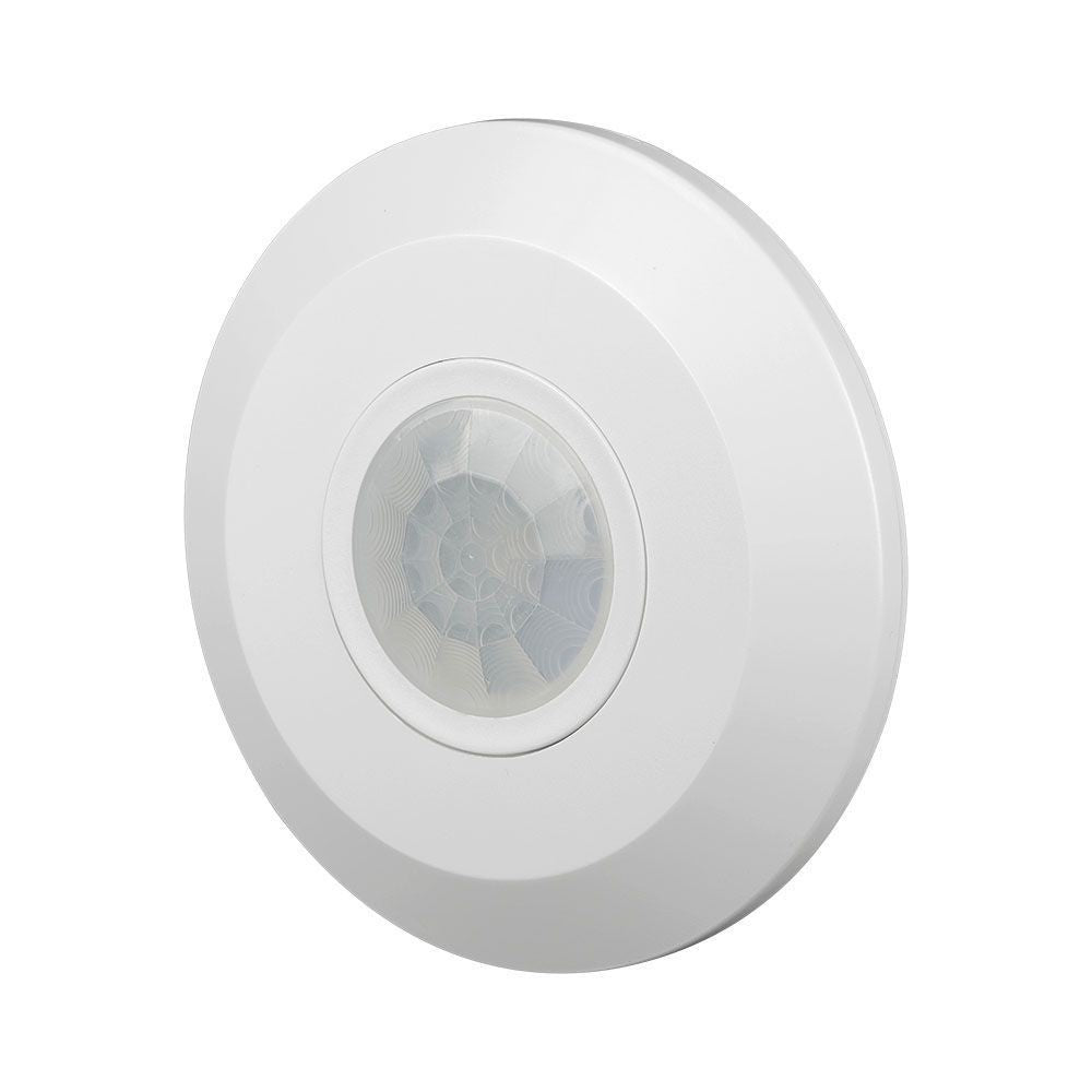 V-Tac LED bevægelsessensor til påbygning, hvid, PIR infrarød, IP20, indendørs, 5 års producentgaranti