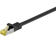 S/FTP netværkskabel - CAT7, PiMF, Halogenfri, Sort (30m)