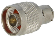 N stik - N han til RG58/U, Ø5mm (twist-on)