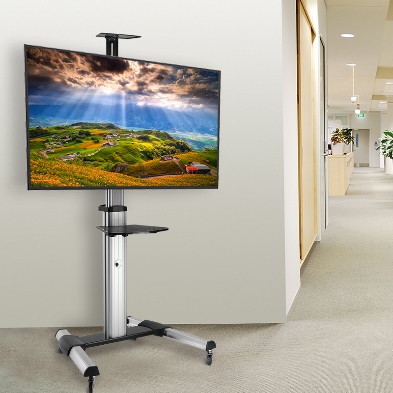 Rullebord m. TV beslag - 37-70" 50kg, vipbar/højdejustering