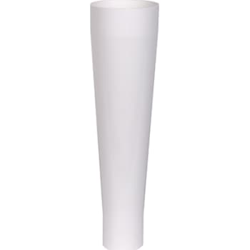 Plastmo overgang til kæde Ø75mm, hvid