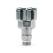 Push in fitting-swivel Y connector-6mm  tube-1/8 thread  S6450 6-1/8  SUPER-RAPID FITTING SPRINT