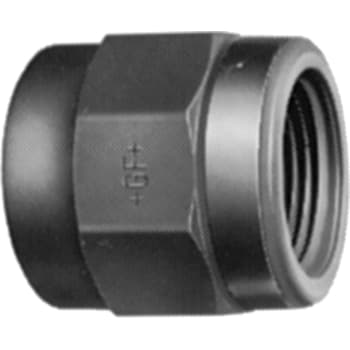 63 mm x 2" PVC overgang muffe