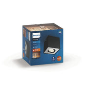 BOX single spot black 1x4.5W SELV WGD