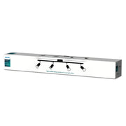 Limbali bar/tube black 4x50W 230V