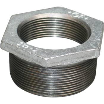 4" x 2" Galvaniseret nippelmuffe