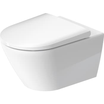 Duravit D-Neo Vægmonteret toilet 540 mm rimless med skjult mont.