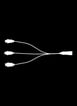 Tech-Line Fordeler 3-split
