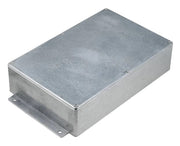 Aluminiumskabinet m. flanger, 222x146x55mm (IP66)