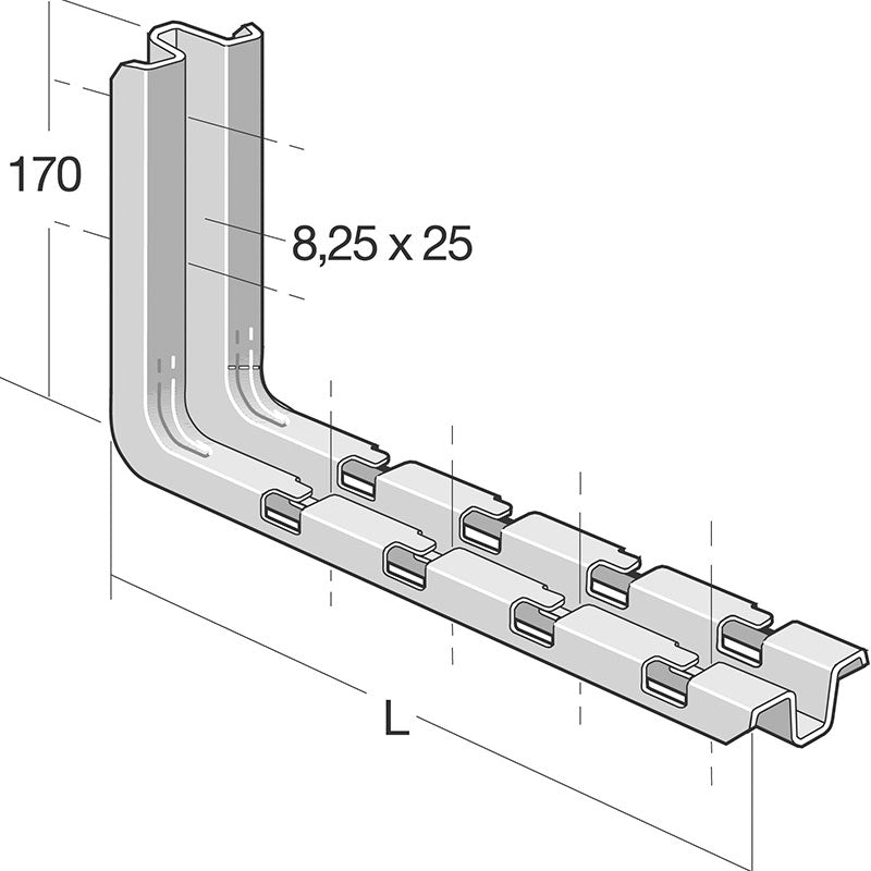 Vægkonsol CSN 100-G