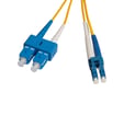 Fiberpatchkabel SC/UPC-LC/UPC singlemode Duplex 2 m