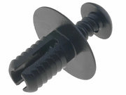 Plastnitte m. skrueindsats - Panelhul Ø8mm, L14mm, Sort