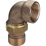 3/4" Vinkel forskruning muffe/nippel Rødgods Silicium Bronze