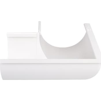 Plastmo 11" udvendig gering 90°, hvid