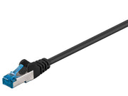 S/FTP netværkskabel - CAT6a PiMF Halogenfri, Sort (2m)