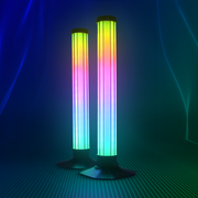 2 stk. 43cm RGBIC ambient light bar med Bluetooth og 5W effekt - USB-indgang 5V