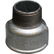 3" x 2.1/2" Galvaniseret spidsmuffe