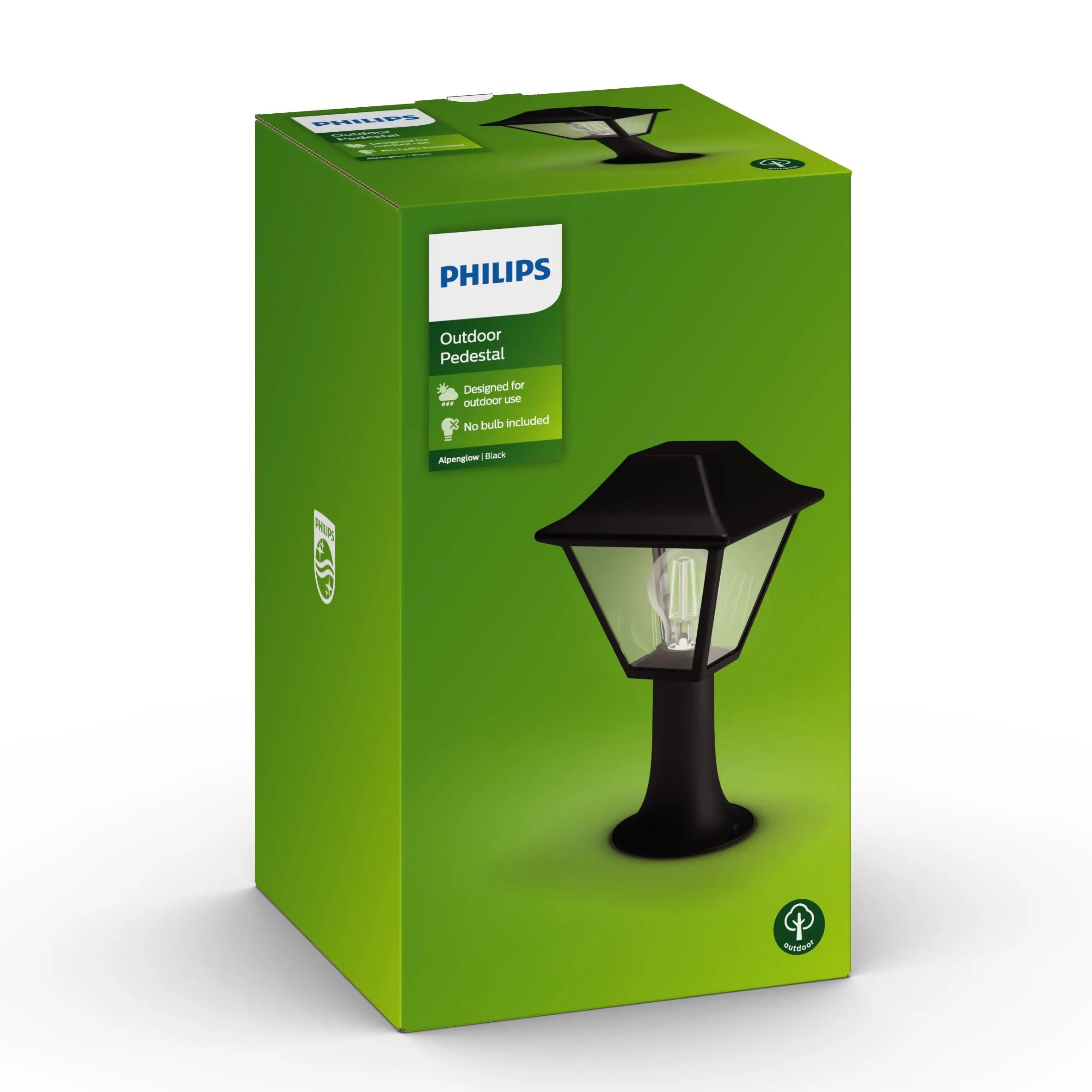 Alpenglow pedestal black 1x60W 230V