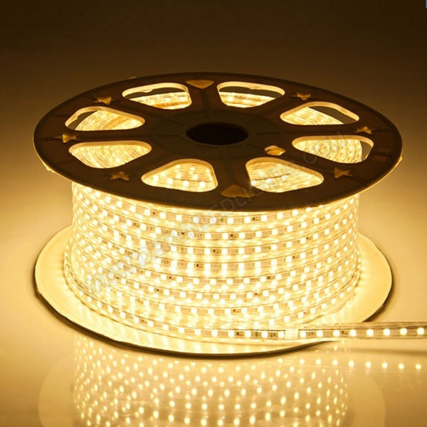 5 m. vandtæt LED strip (Type Q) - 230V, IP67