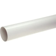Rør 1,15 Meter Ø51mm Hvid Plast