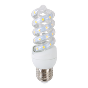 LED B5 Spiral 7W E27 3000K 620lm RA80 3 års producentgaranti