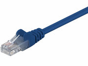 UTP netværkskabel - CAT5E, 2 x RJ45, Blå (0,5m)