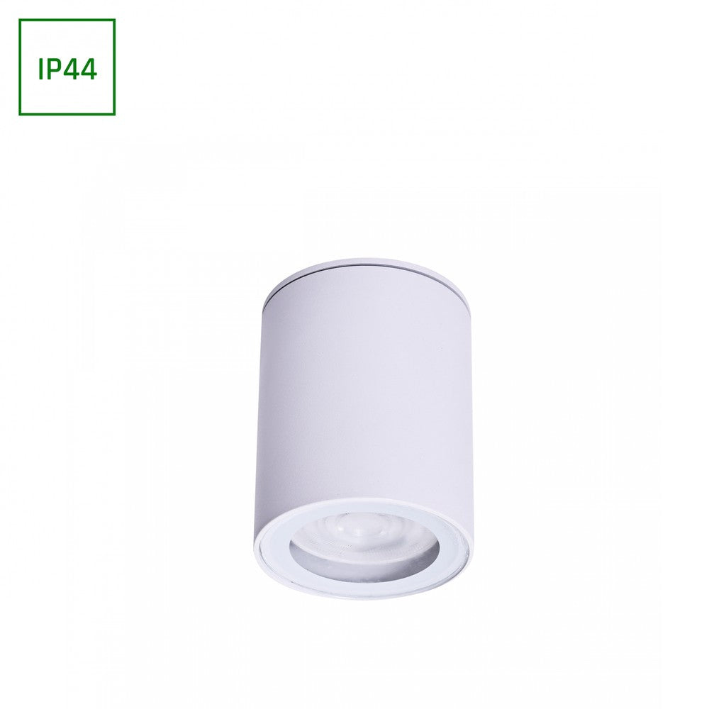 CHLOE GU10 Loftspot - Hvid, IP44, 70x90mm, Rund (Uden Lyskilde)