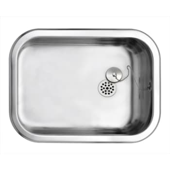 Juvel Barents vask BA480 48x34 cm til nedfældning, med prop