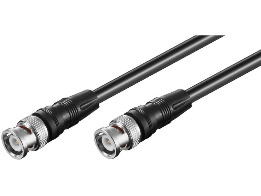 Antennekabel - BNC han til BNC han, RG58 50ohm (1m)