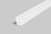 DIOFLEX Hvid alu profil DEEP10 C/UX 1m 23,4x19mm