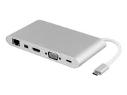 USB-C multiport adapter - USB-C, HDMI, 3xUSB-A, RJ45, SD